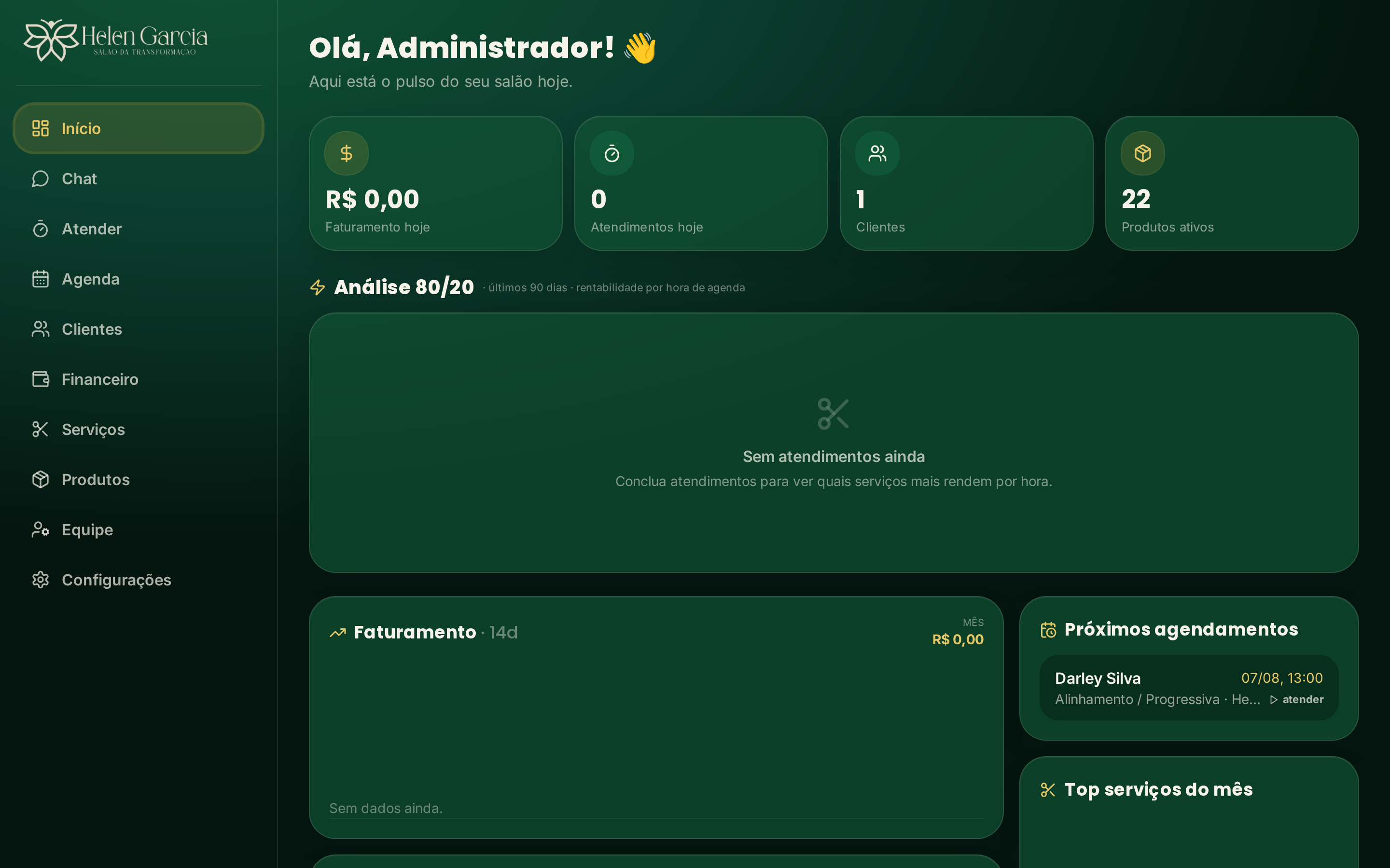 Aplicativo de gestão