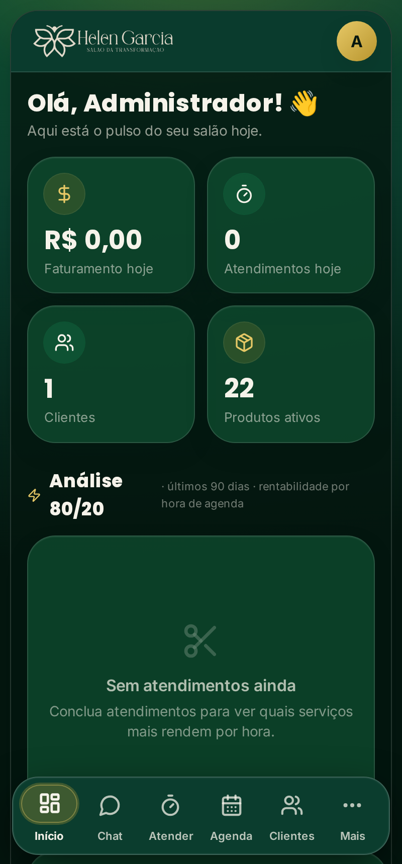 App no celular